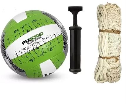 Pu green vollyball kit Volleyball - Size: 4-image-39
