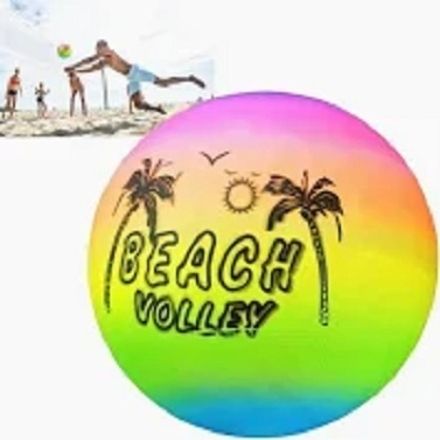 Rubber Moulded Beach Ball / Multicolor Beach Ball ,1 Ball , Water Polo Ball
