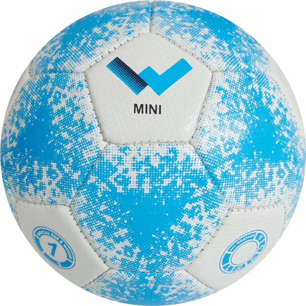 wasan Mini Football Size 1- Sky Blue|Durable Kids Soccer Ball for Outdoor& Indoor Play Baseball-picture-25
