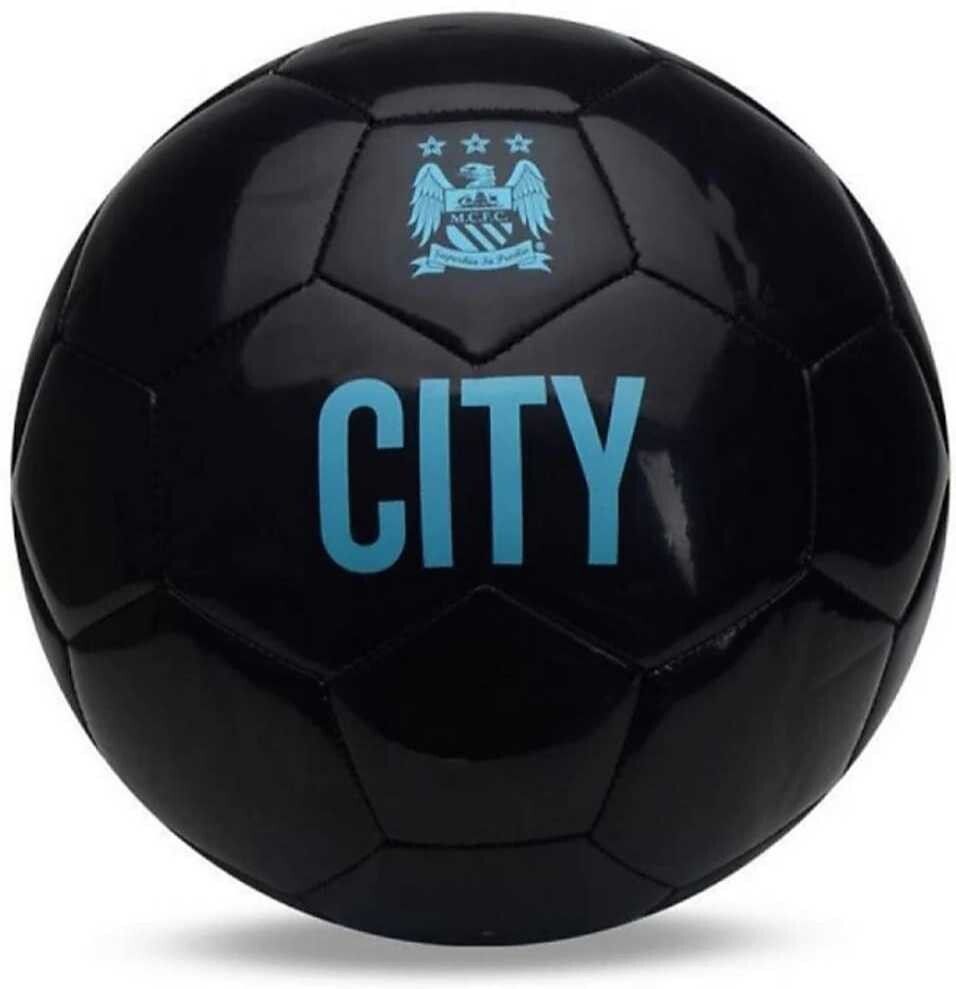 CITY BLACK FOOTBALL HAND STICHED FREE SIZE (PACK OF 1) Football - Size: 5-image-43