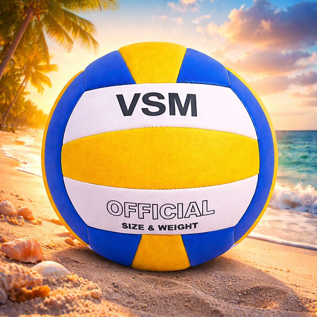 vsm Soft Touch (PVC/ Synthetic) (Size-4) Volleyball for Beginners Volleyball - Size: 4-picture-24