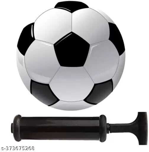 GOMU ENTERPRISES : Superb Star Football With air pump . multicolour ( Pack of 2) Football - Size: 5