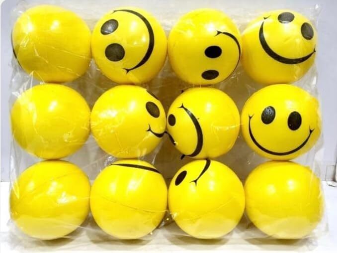 Smily Balls (Pack of 1 Dozen) - 10 mm-image-3