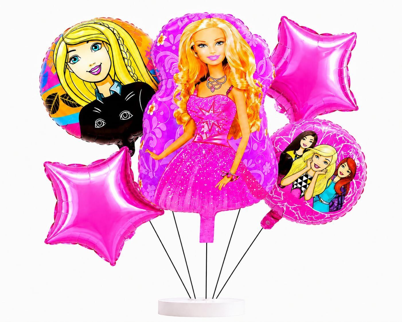 blisskart Printed Princess Theme Foil Balloon Decoration Set for Birthday Party Balloon-picture-39