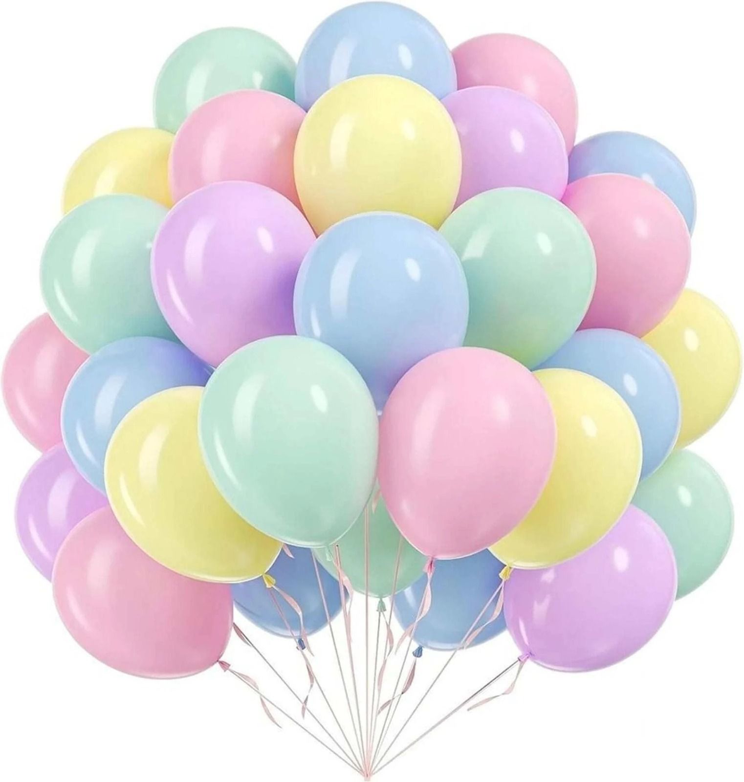 Solid Pastel Macaron Party Balloons for Birthday, Baby Shower, & Many Decorations Balloon-image-24