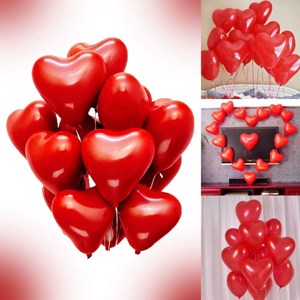Solid Birthday Balloon Decoration Items Party Decorations Items Pack 50 Balloon Balloon-image-46