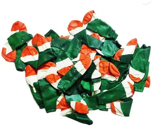 Printed Balloon Decoration Republic Day Independence Day Indian Flag Tricolor Balloons Balloon-image-29