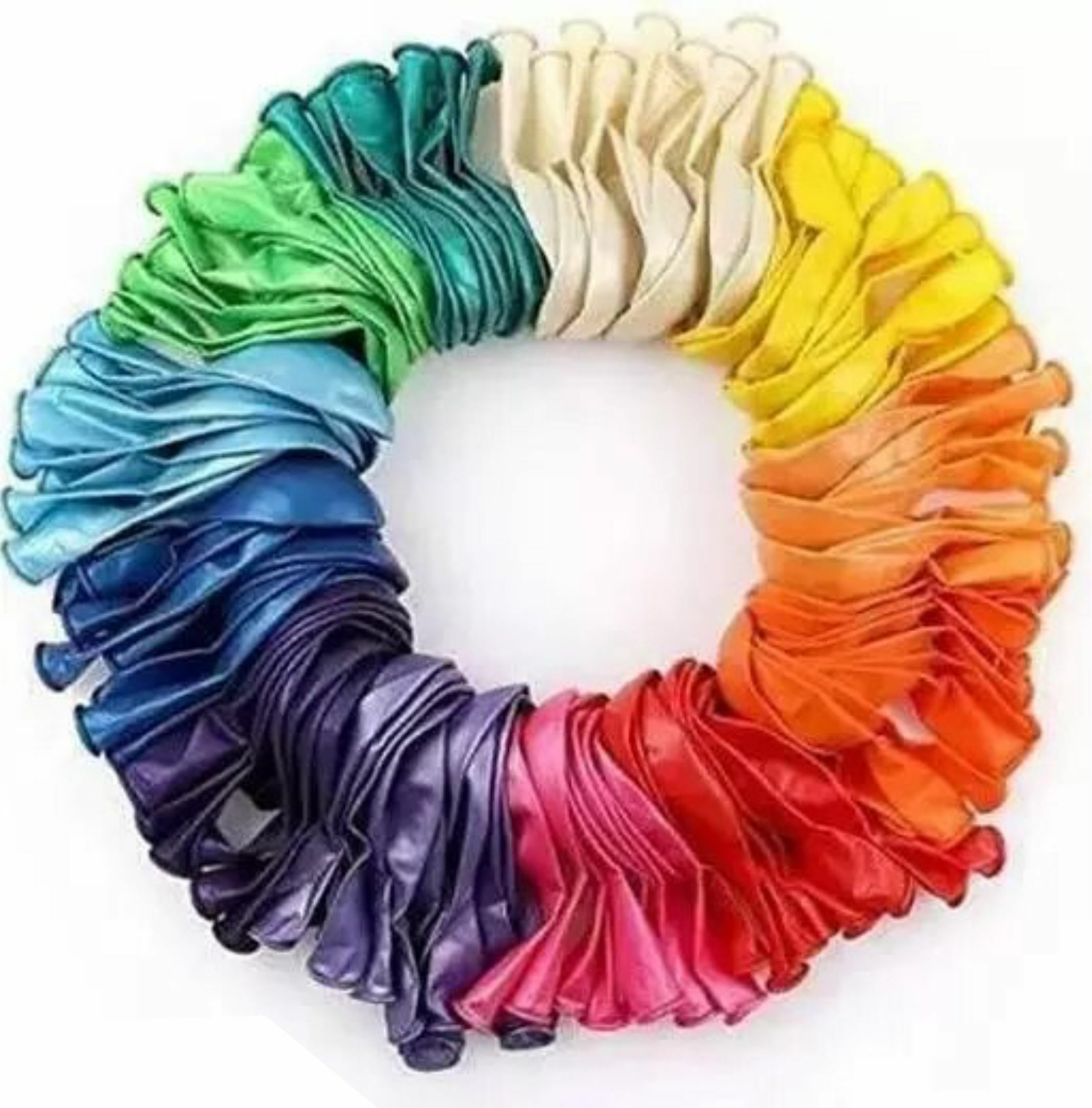 kinegic Solid Multicolor 100Pcs Party Balloons Metallic HD for Birthday Decoration Balloon-picture-24