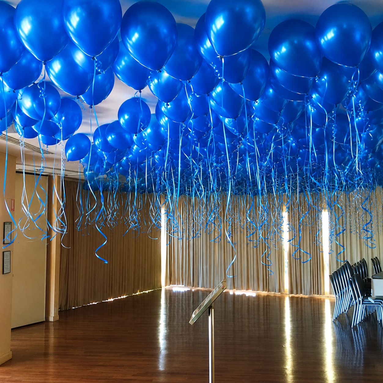 Solid Blue Welcome Baby Balloons Set | Premium Quality Latex Balloon-image-26