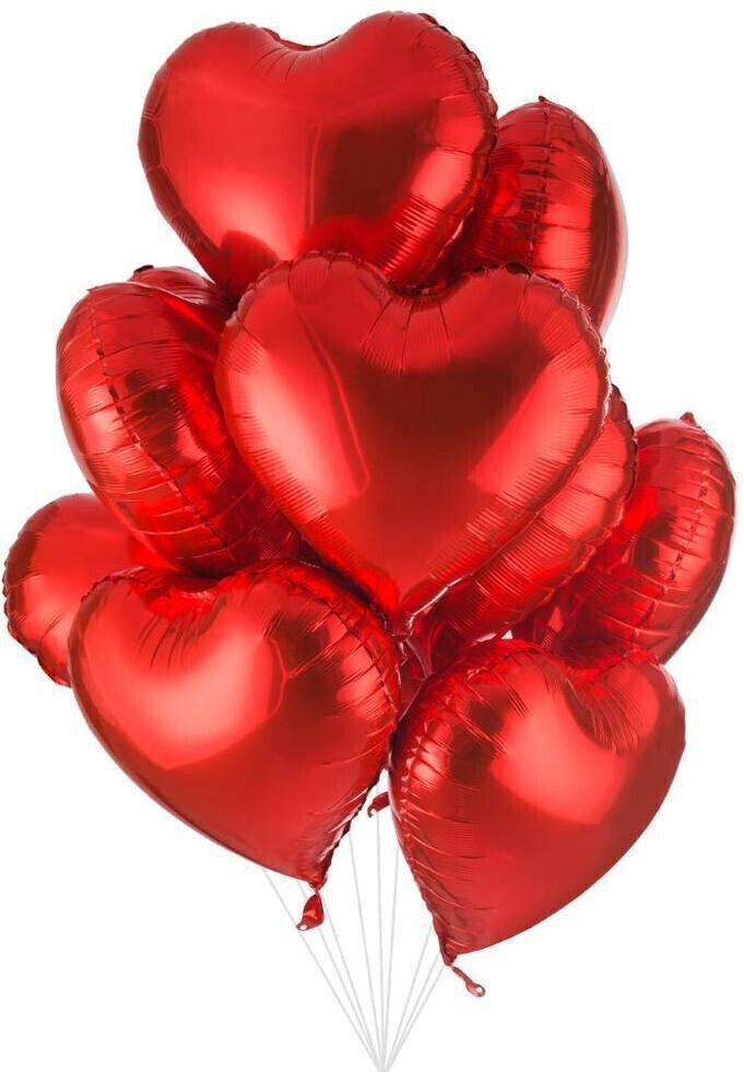 solid air-filled foil balloons for birthday | anniversary | wedding party decoration balloon