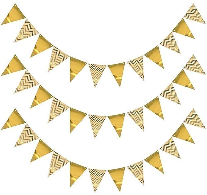 party midlinkerz Triangle Bunting Banner Decoration Items Kit Combo for Kids & Adults-picture-14