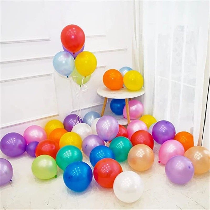 elegant lifestyle Solid HD Metallic Balloons Birthday Anniversary Christmas BabyShower House Party Decor Balloon-picture-39