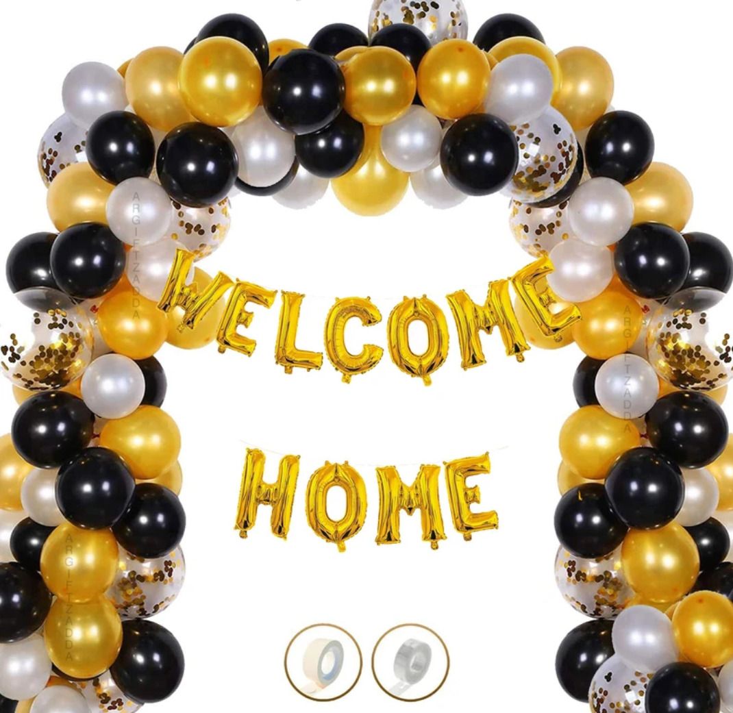 maithili decors Solid Welcome home balloon Balloon-picture-23
