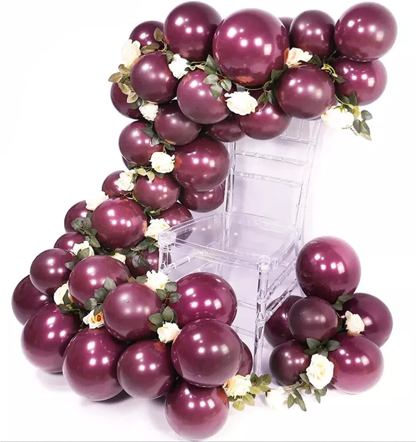 giftzadda Printed Retro Wine Balloons Kit 50pcs for Birthday, Anniversary Balloon-picture-18