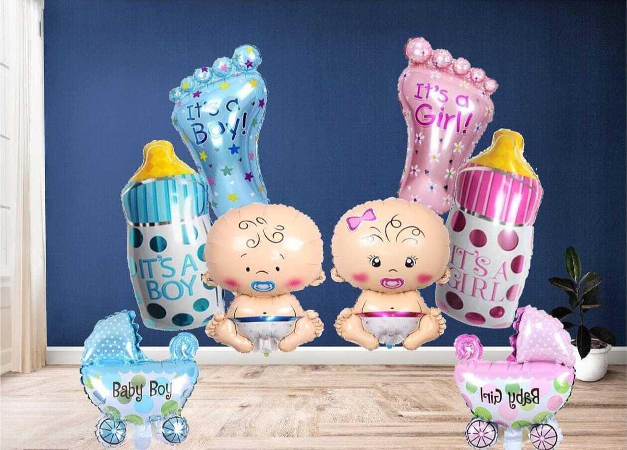 Printed Baby Shower Foil Balloons Kit Balloon-image-19