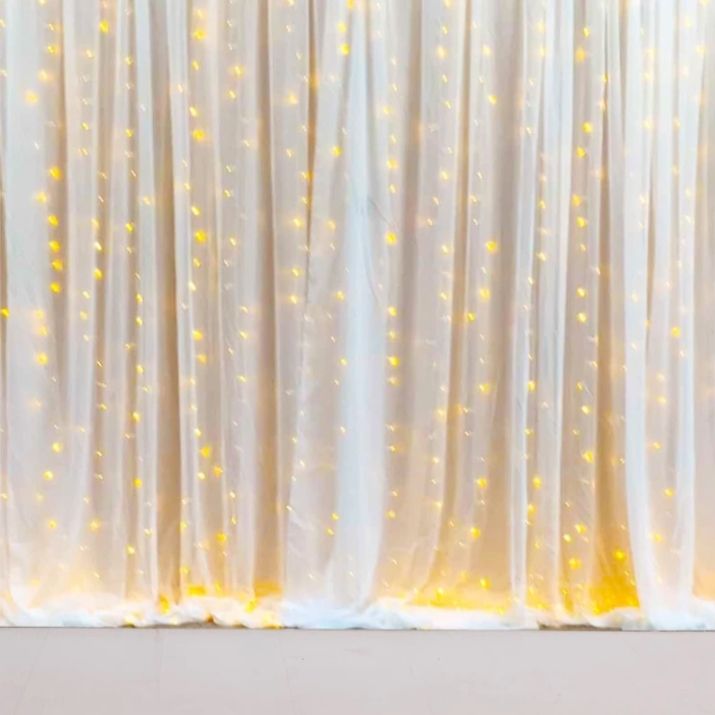 flipzone Printed White Backdrop Curtain With Light for Birthday, Anniversary decoration combo Balloon-picture-17