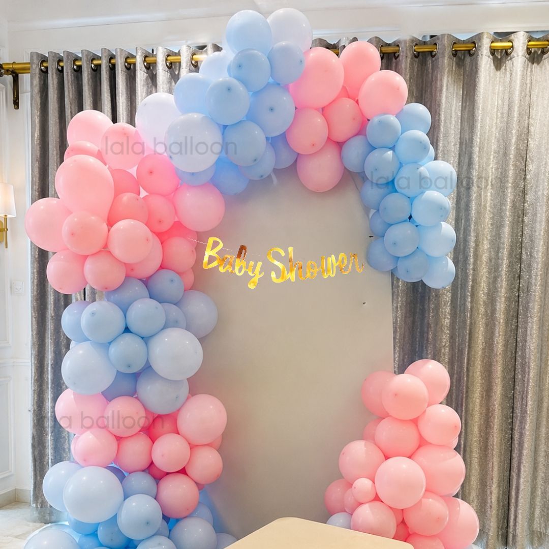 sqe Solid Soft Pink Blue Balloons Balloon-picture-40