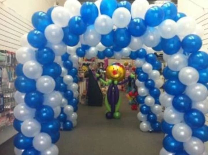 Solid Hd/Metalic 50 Balloons Blue And White For Kids/Adult/Party/Birthday Decorations Balloon-image-6