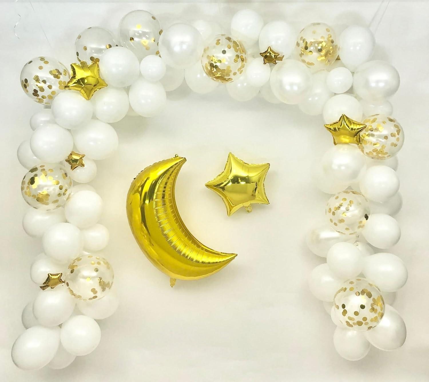 soi Solid Moon And Star Balloons For Decoration Star Balloons For Decoration Balloon-picture-47