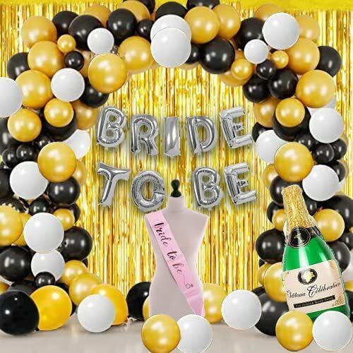 groovy dudz Bride to Be Decoration Set Combo - 41Pcs-picture-14