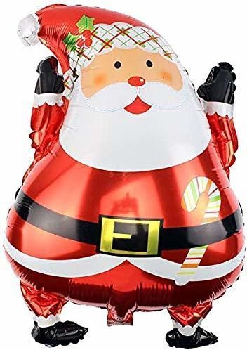 firstbuy Printed erry Christmas Santa Foil Balloons red Christmas Decoration Party Supplies Airwalker-picture-19
