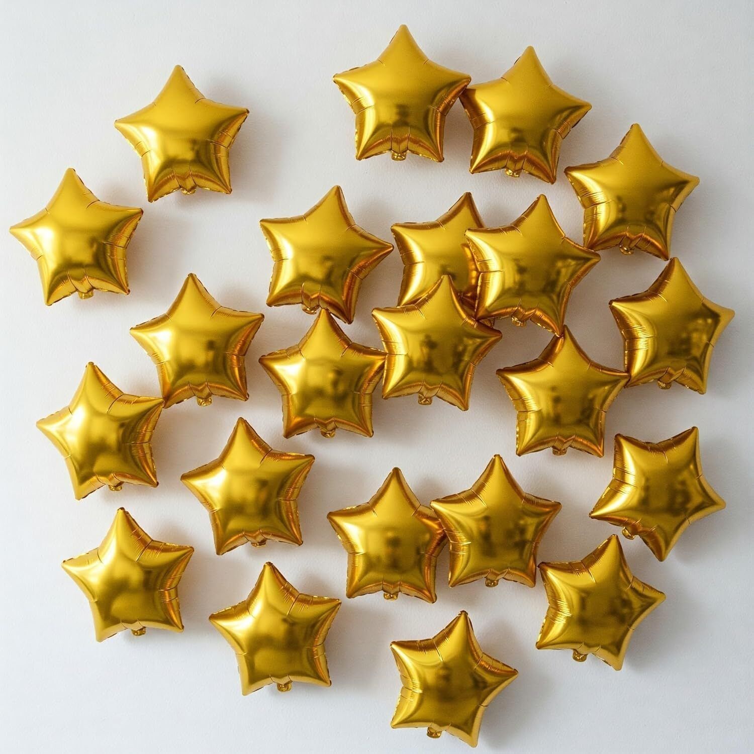 Solid Star Shape Foil Balloons 5 Inch Golden for Birthday Decoration, Wedding Balloon-image-39