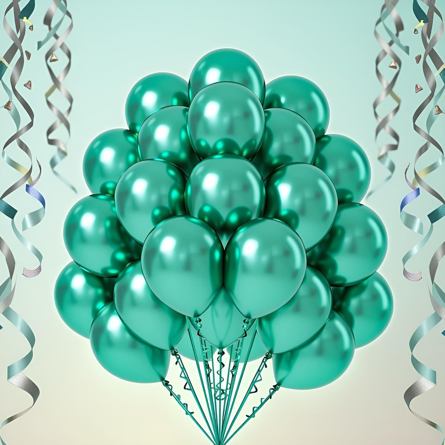 party junction Solid Metallic Chrome Balloons for Birthday decoration celebration Balloon-picture-3