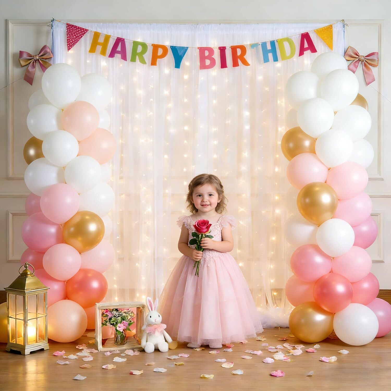 kezari Solid Birthday Decoration Backdrop Curtain for Party Decor Balloon Bouquet-picture-28