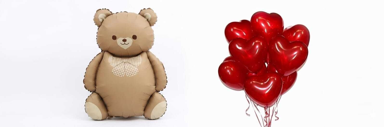 Solid Teddy Bear Theme Decor With Foil Balloon Set Balloon-image-18