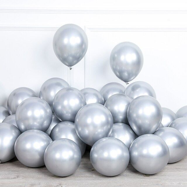 Solid HD Metallic Balloons Birthday Anniversary Christmas BabyShower House Party Decor Balloon-image-35
