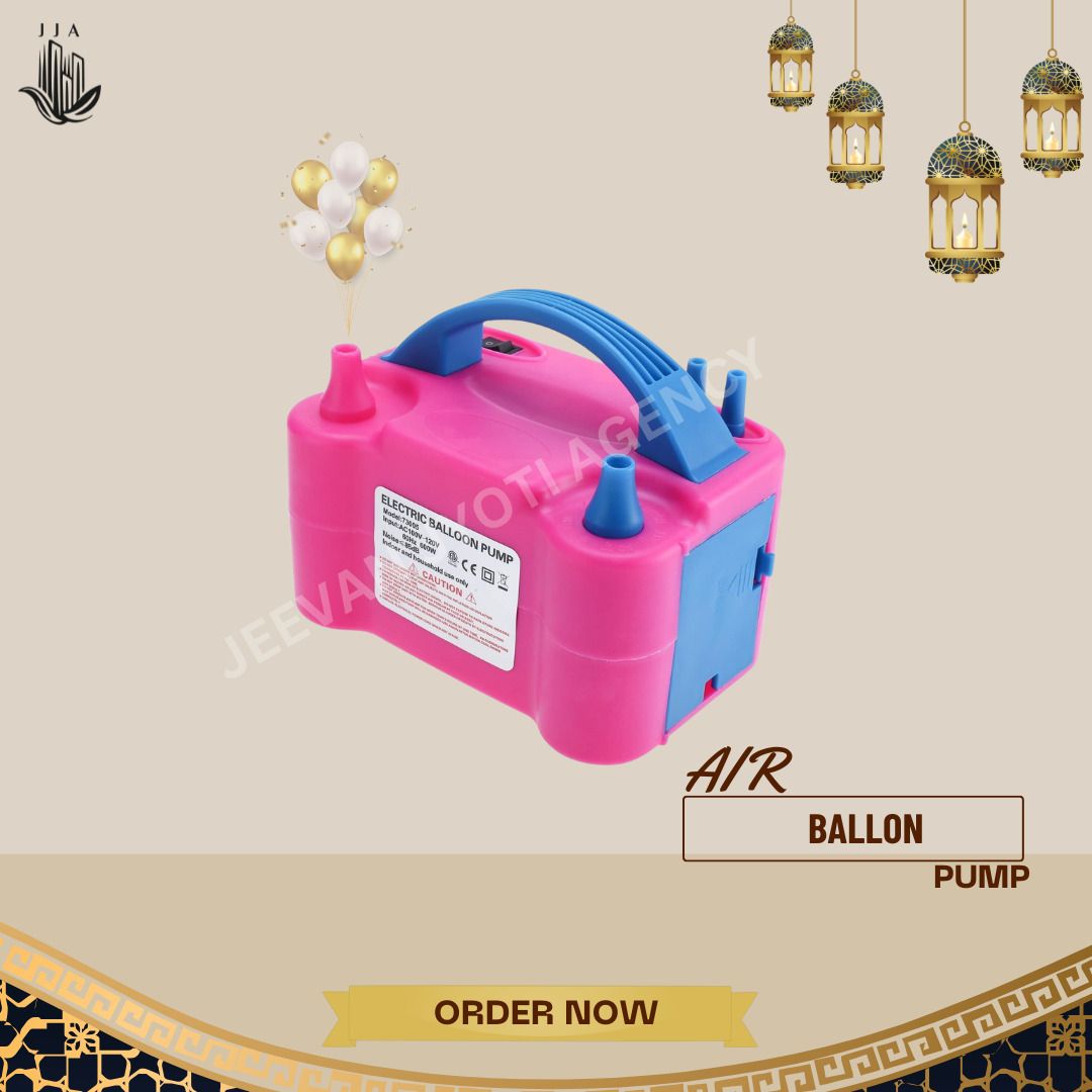 jeevan jyoti agency Solid Electric Balloon Pump,Balloons Inflator Blower J32 Balloon-picture-10