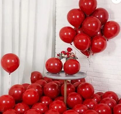 party breeze Solid Red For Kids/Adult/Party/Birthday/Valentine Decorations Balloon-picture-22