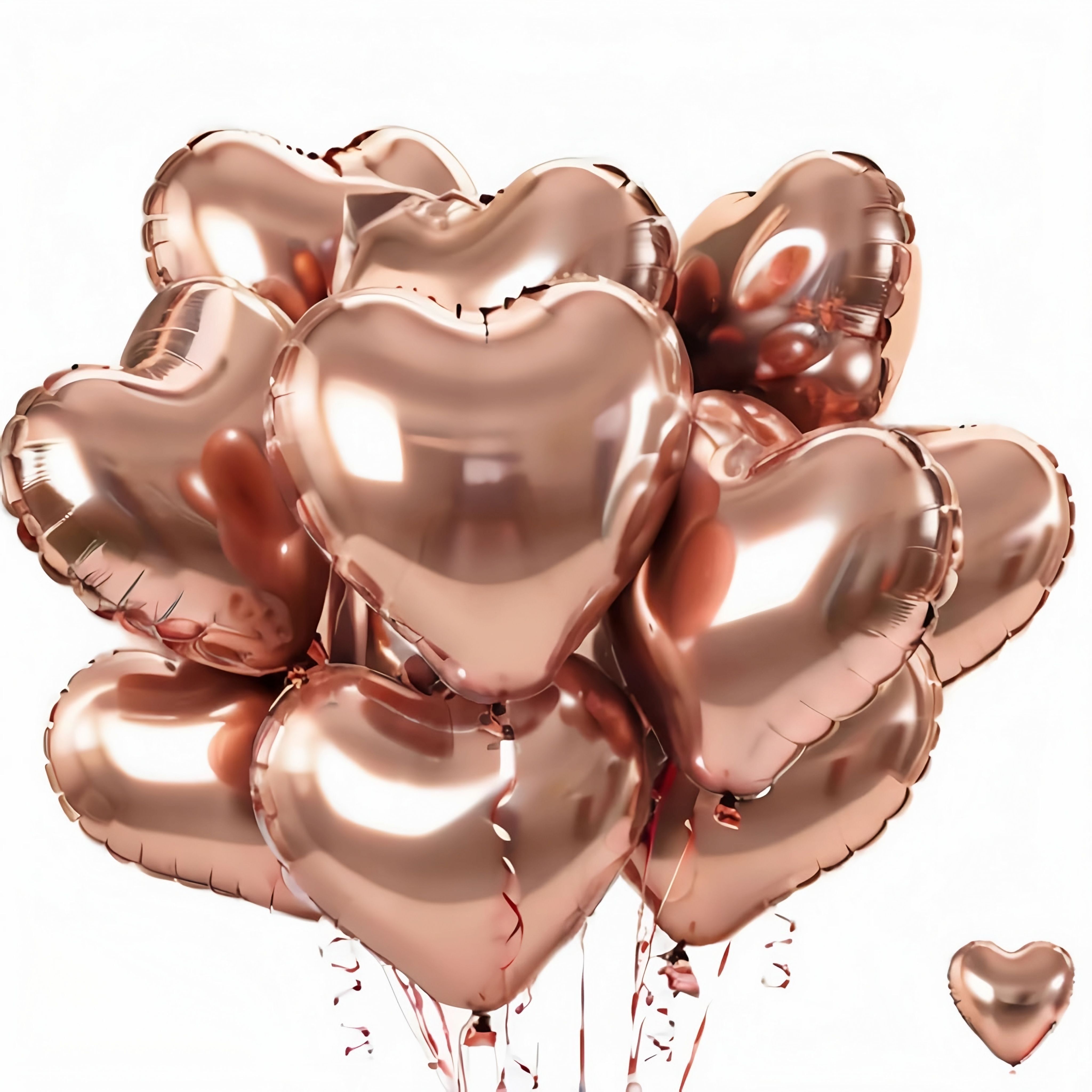 Solid Heart Shape Foil Balloon Decoration Kit for Valentine Day Balloon-image-45