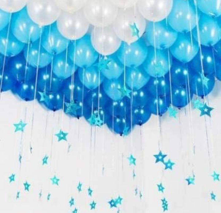 Solid Hd/Metalic 200 Dark Blue,Light Blue,White Balloons For Party/Birthday Decoration Balloon-image-38