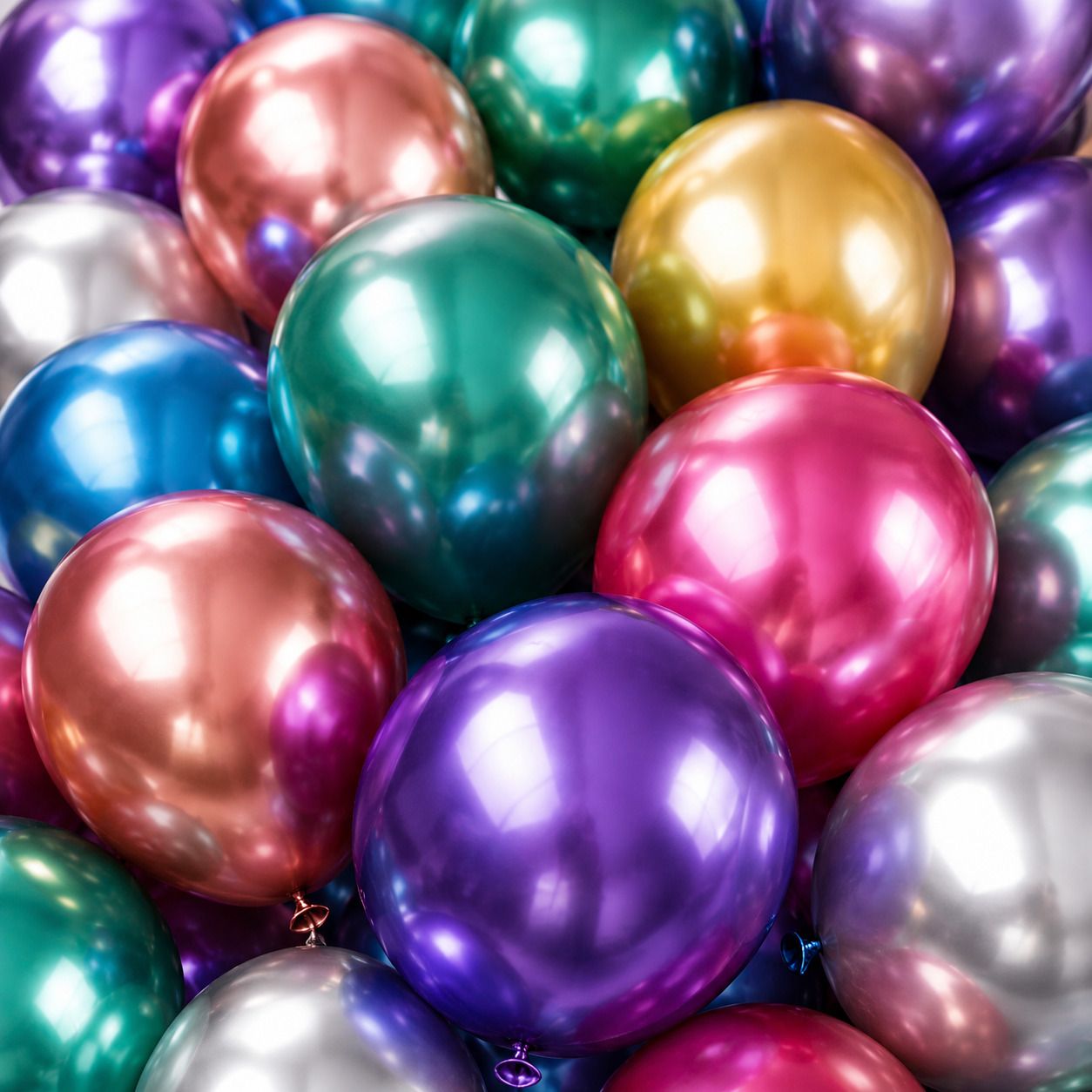 Solid Chrome Balloons Pack Balloon-image-31