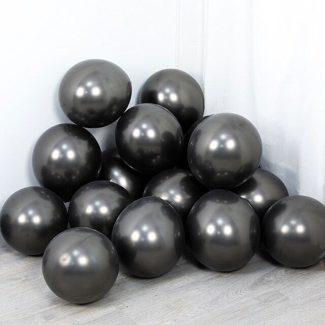 Solid HD Metallic Balloons Birthday Anniversary Christmas BabyShower House Party Decor Balloon-image-40
