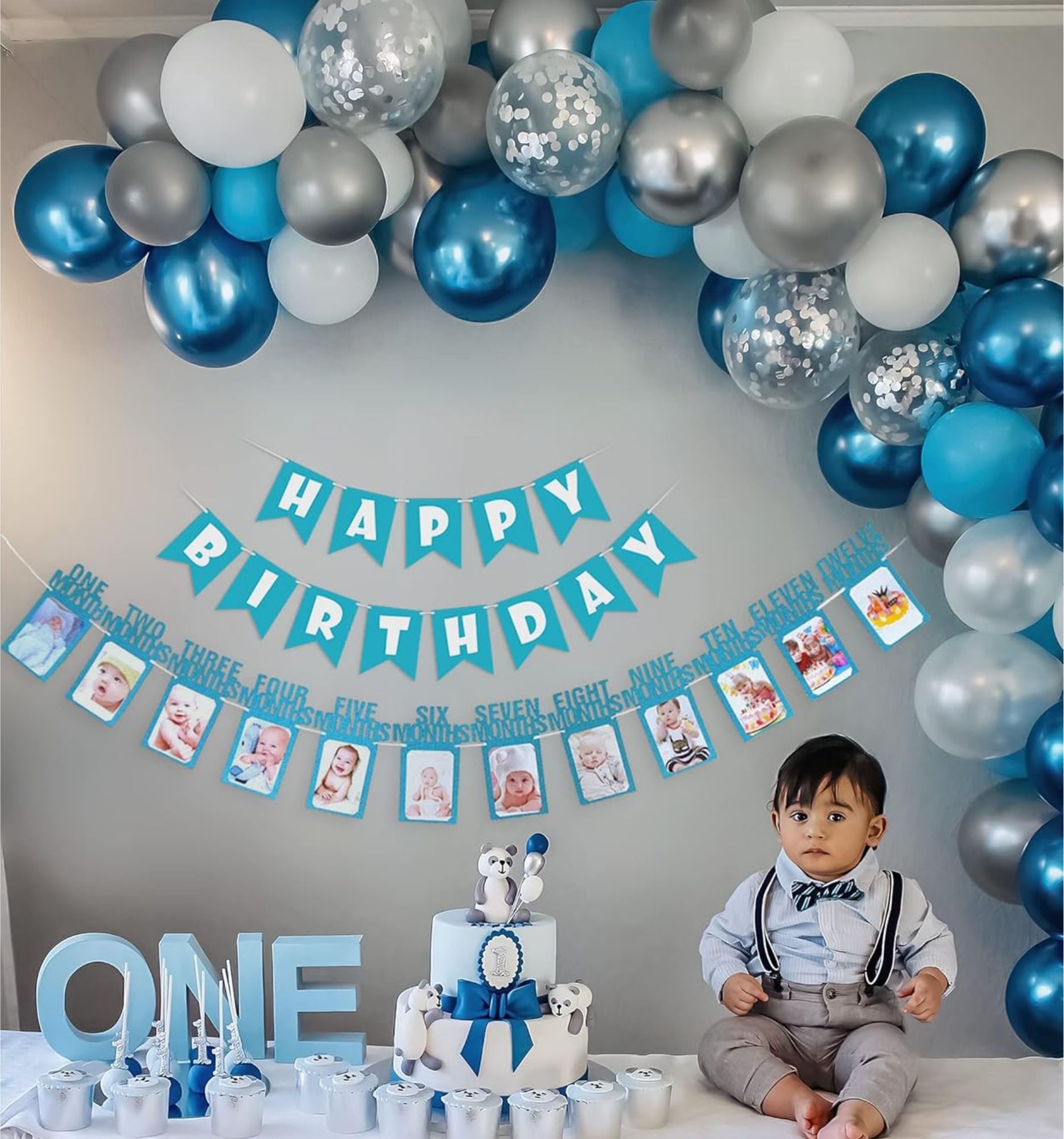 zip zoop Printed Birthday Decoration Items Pack 60 Balloon Birthday Celebration, Anniversary Love Balloon-picture-14