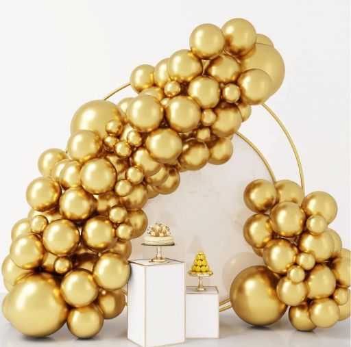 sulpha Solid Golden Metallic Balloon Balloon-picture-25