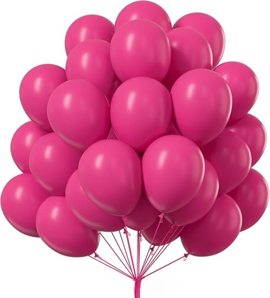Solid Pink Balloon Decoration Kit Balloon-image-17