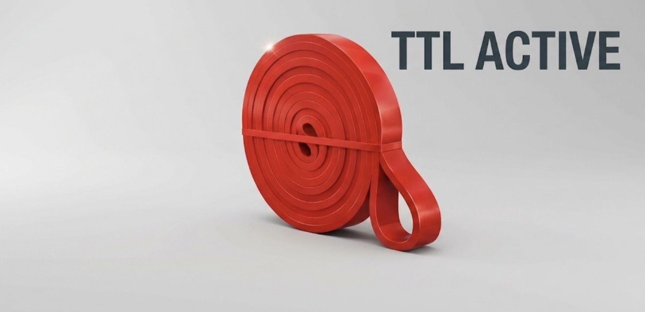 ttl active Resistance Band For Home workout /Gym Workout Red-picture-28