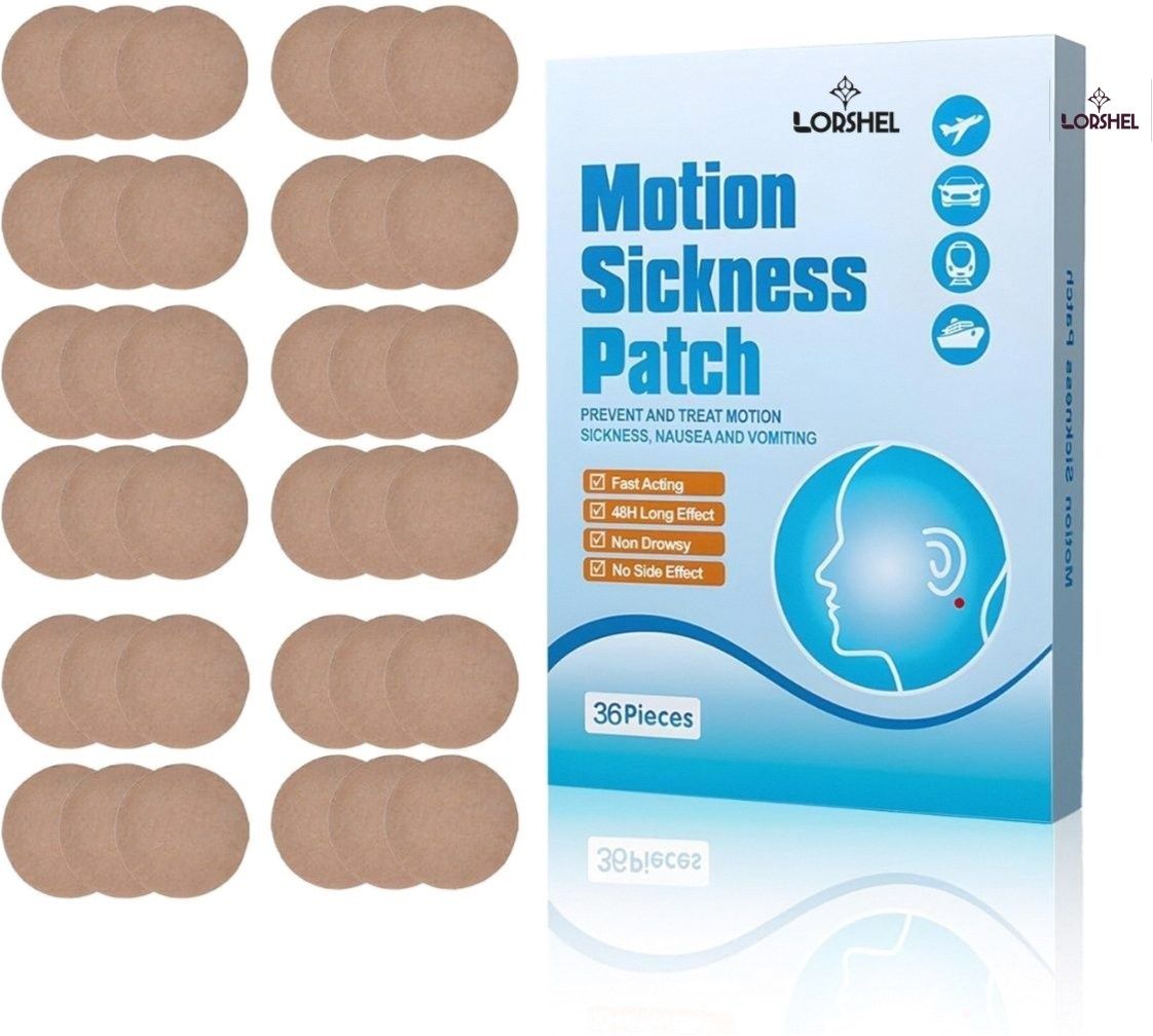 lorshel Travel Sickness Patch | Ultra Comfort Travel Sickness Patch Version - Bandage Protector-picture-26