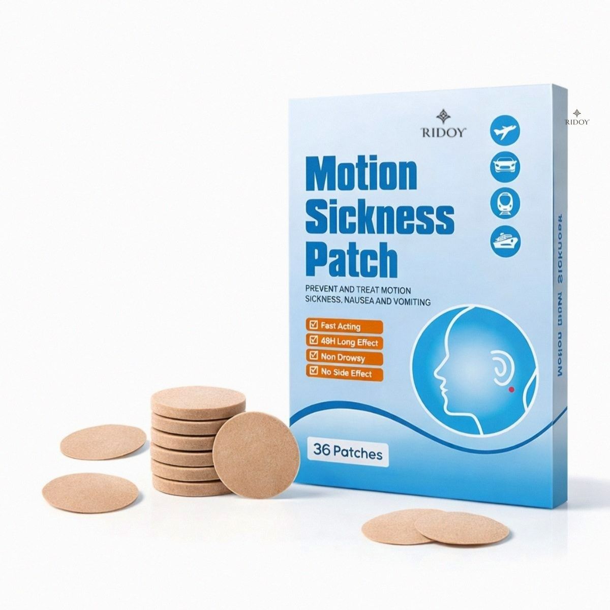 Dizziness Relief Patch | Specialist Nausea Relief Patch Care Choice - Supports Bandage Protector-image-44