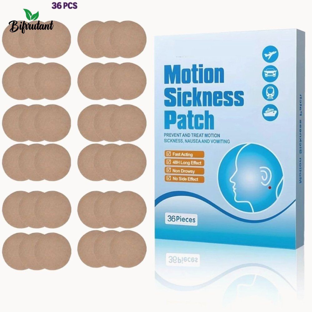 bifmrutant Anti Nausea Sticker Bus & Flight Travel For Travel Sickness Patch Use During Car Bandage Protector-picture-15