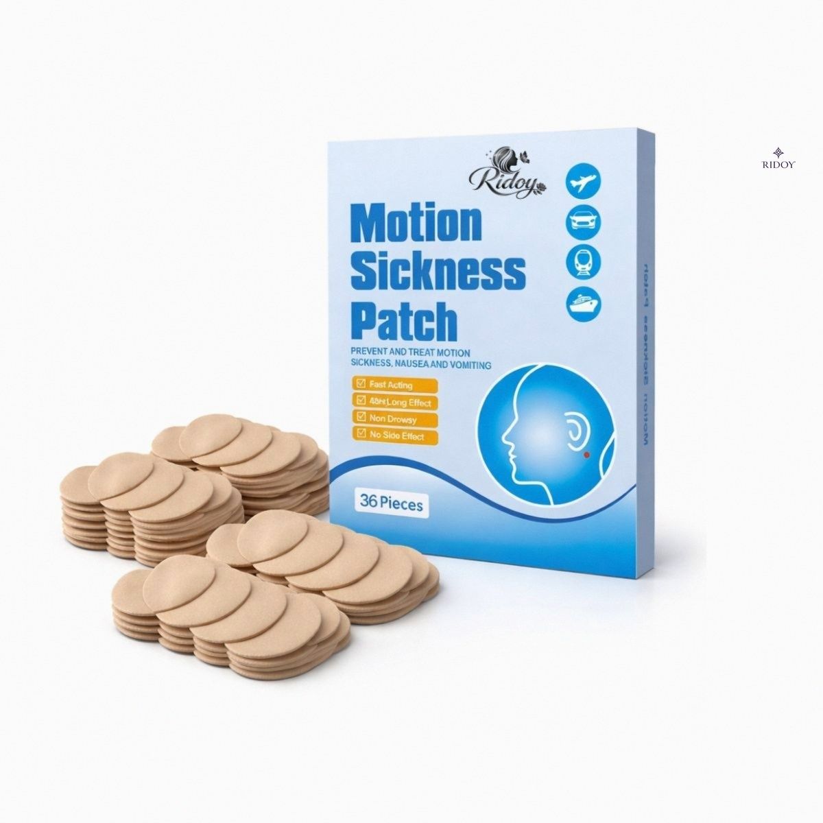 ridoy Motion Sickness PatchMotion Sickness PatchMotion Sickness Patch | Upgraded Bandage Protector-picture-34