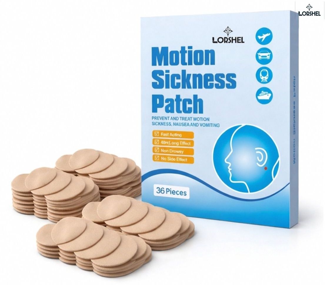 lorshel Motion Sickness PatchMotion Sickness Patch | Superior Quality Motion Sickness Bandage Protector-picture-43