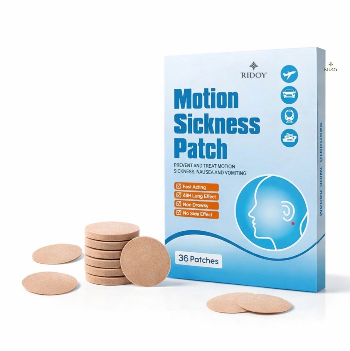 Dizziness Relief Patch | Enhanced Sea Sickness Patch Support System - Supports Bandage Protector-image-43