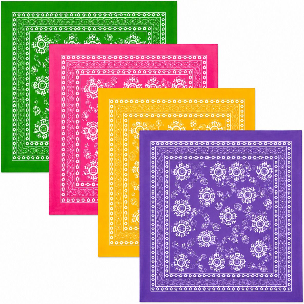 trendy shefinds Men, Women, Boys, Girls Printed Bandana-picture-32