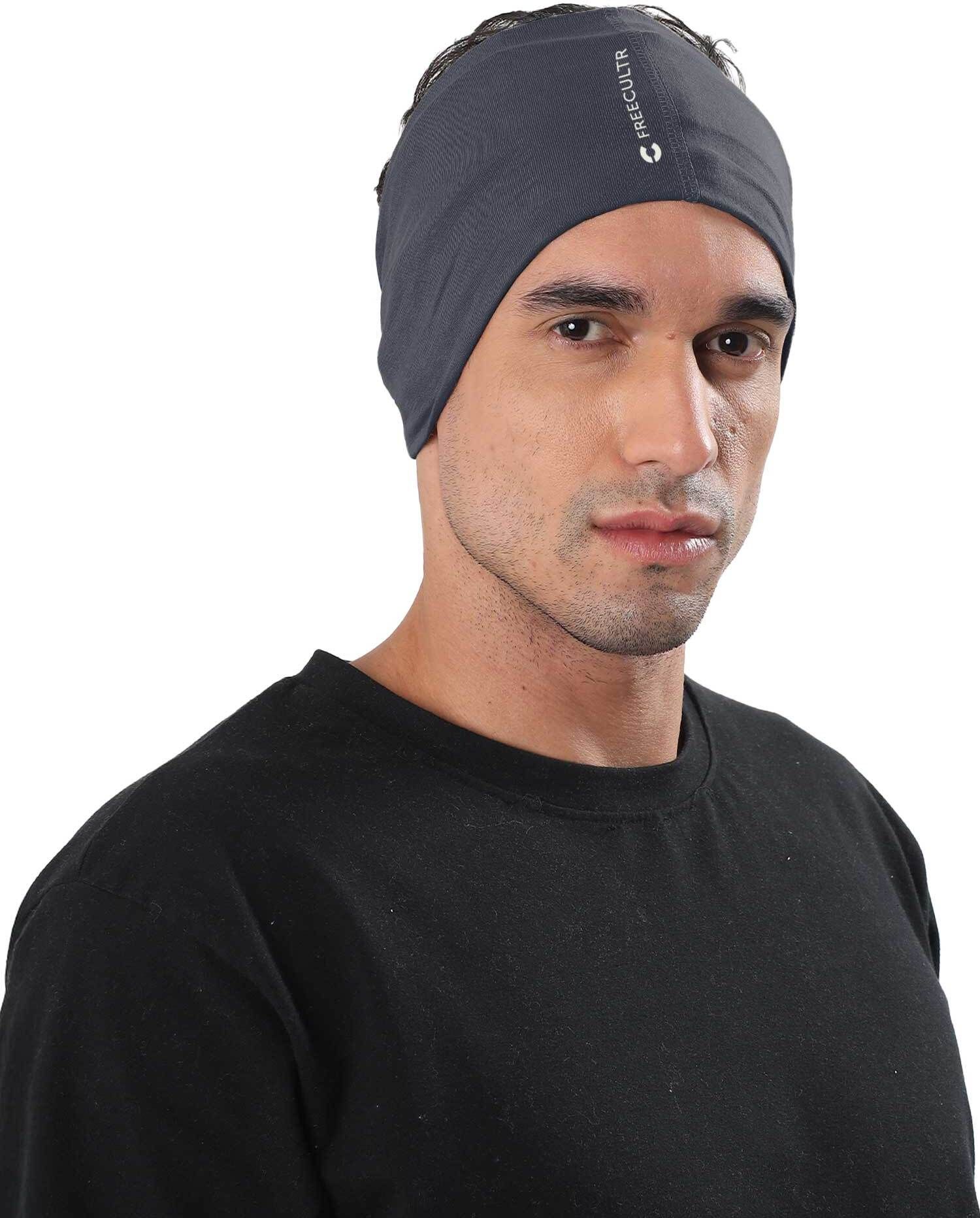 Unisex Anti Microbial Super Soft & Comfort Fit, Breathable Multipurpose Headband, Face Mask for Dust Protection Men Solid Bandana