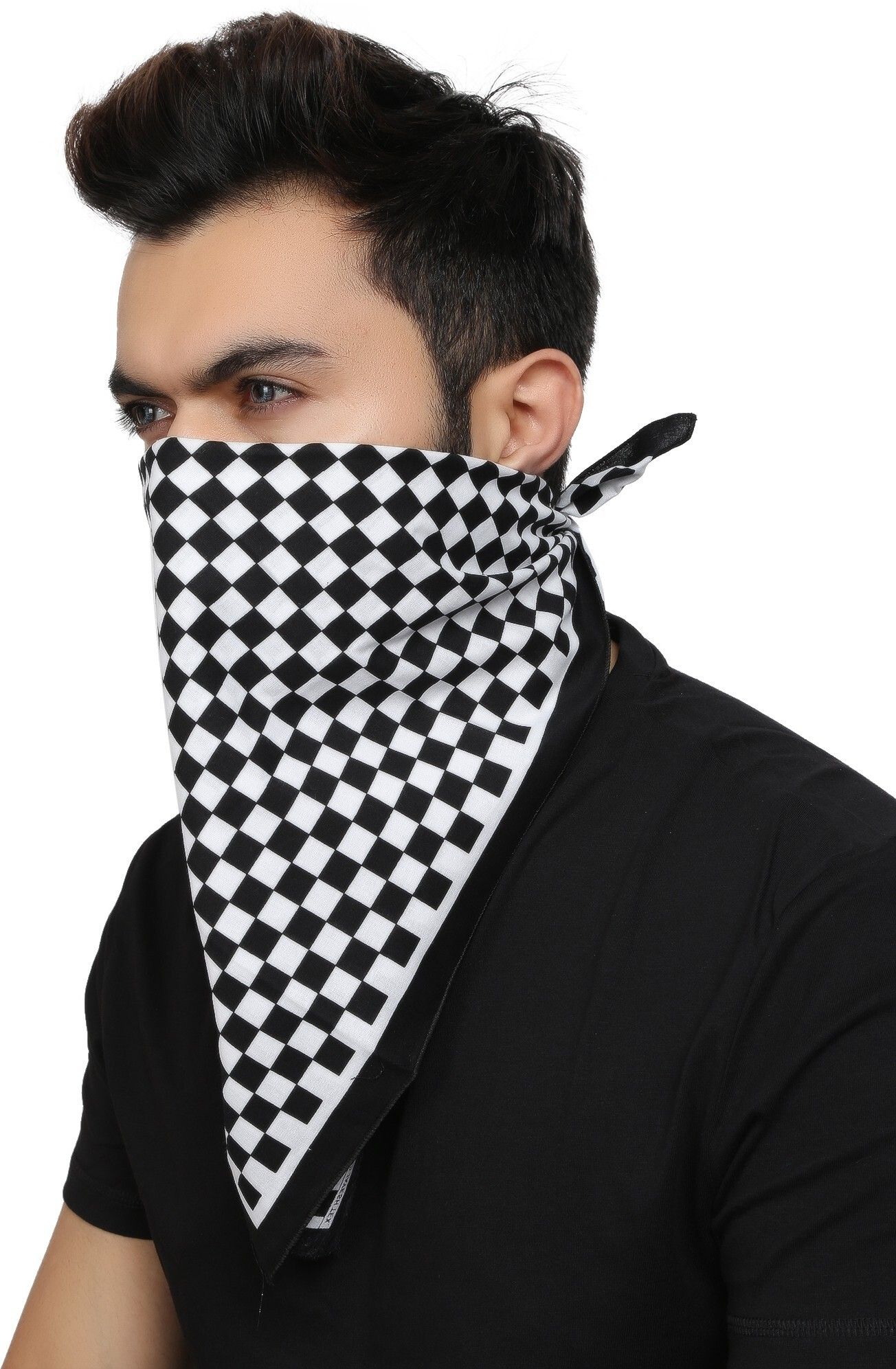 Boys, Boys & Girls, Girls, Men & Women, Men, Women Geometric Print Bandana-image-4