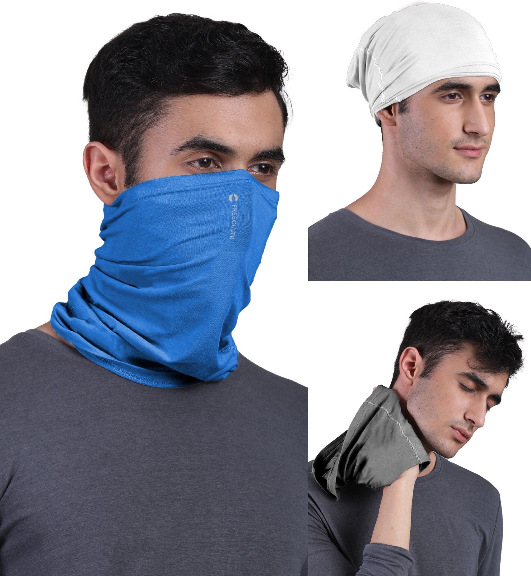 freecultr Men Solid Bandana-picture-10